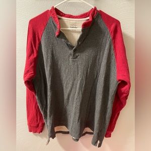 XL Cabelas quilt lined king sleeve shirt